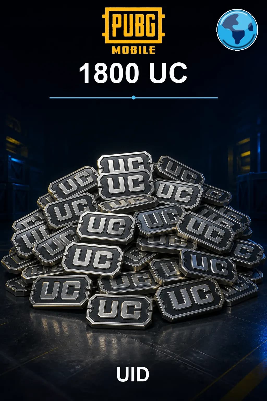 1800 UC — PUBG