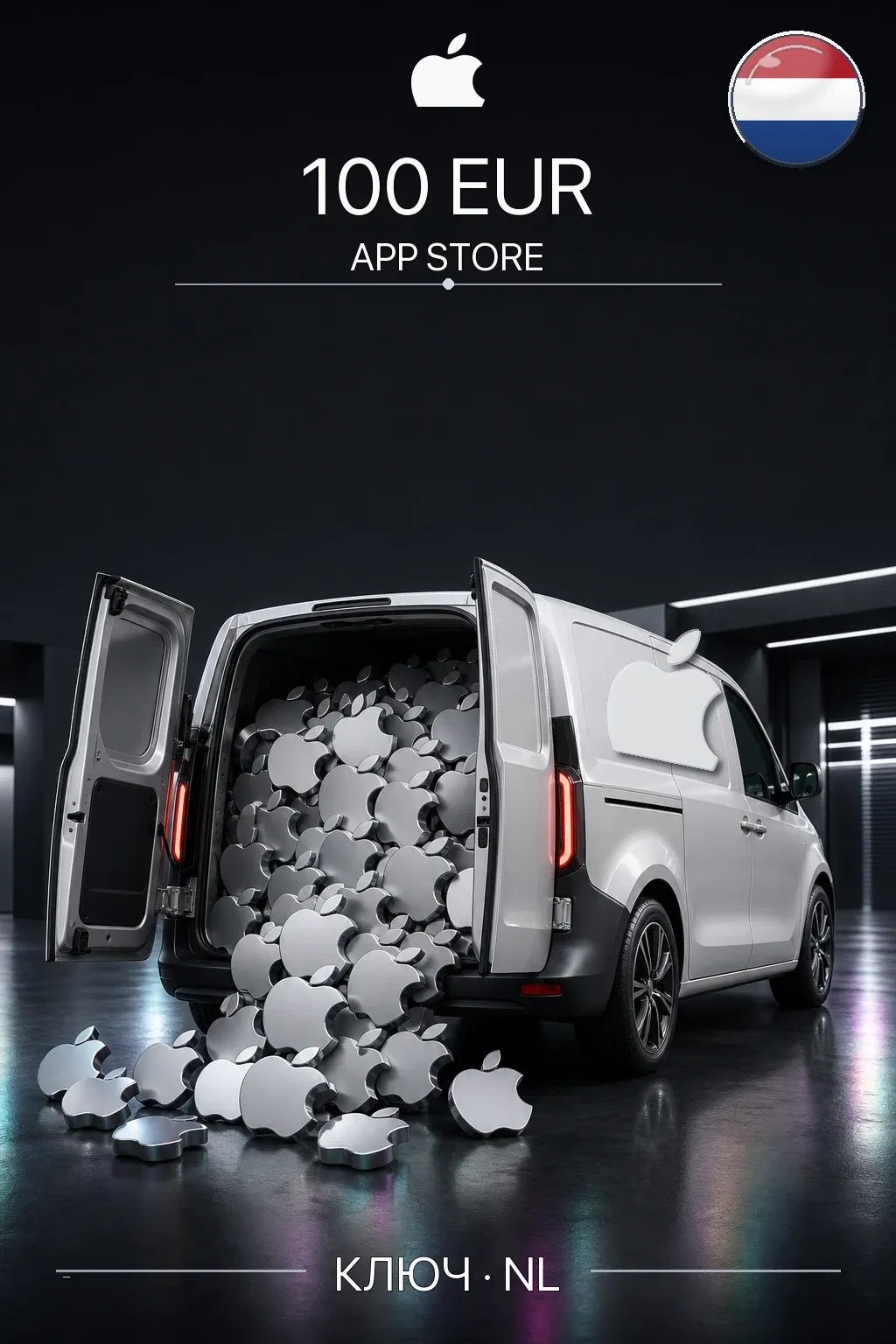 EUR 100 Apple gift card — NL